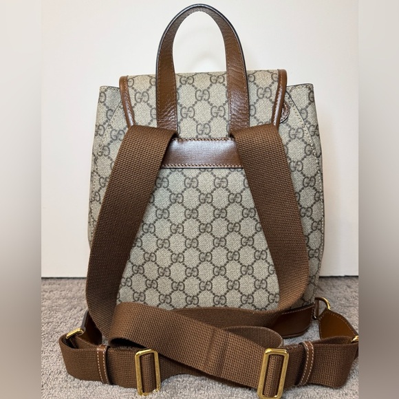 Gucci Interlocking G Logo Backpack - Picture 2 of 14